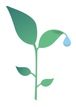 logo d'une plante pour ouvrir le menu